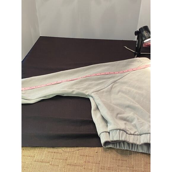 Mint Green Sweatshirt XL Extra Large 100% cotton - Picture 6 of 7